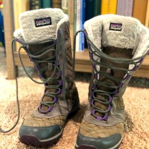 Patagonia snow boots- lace up